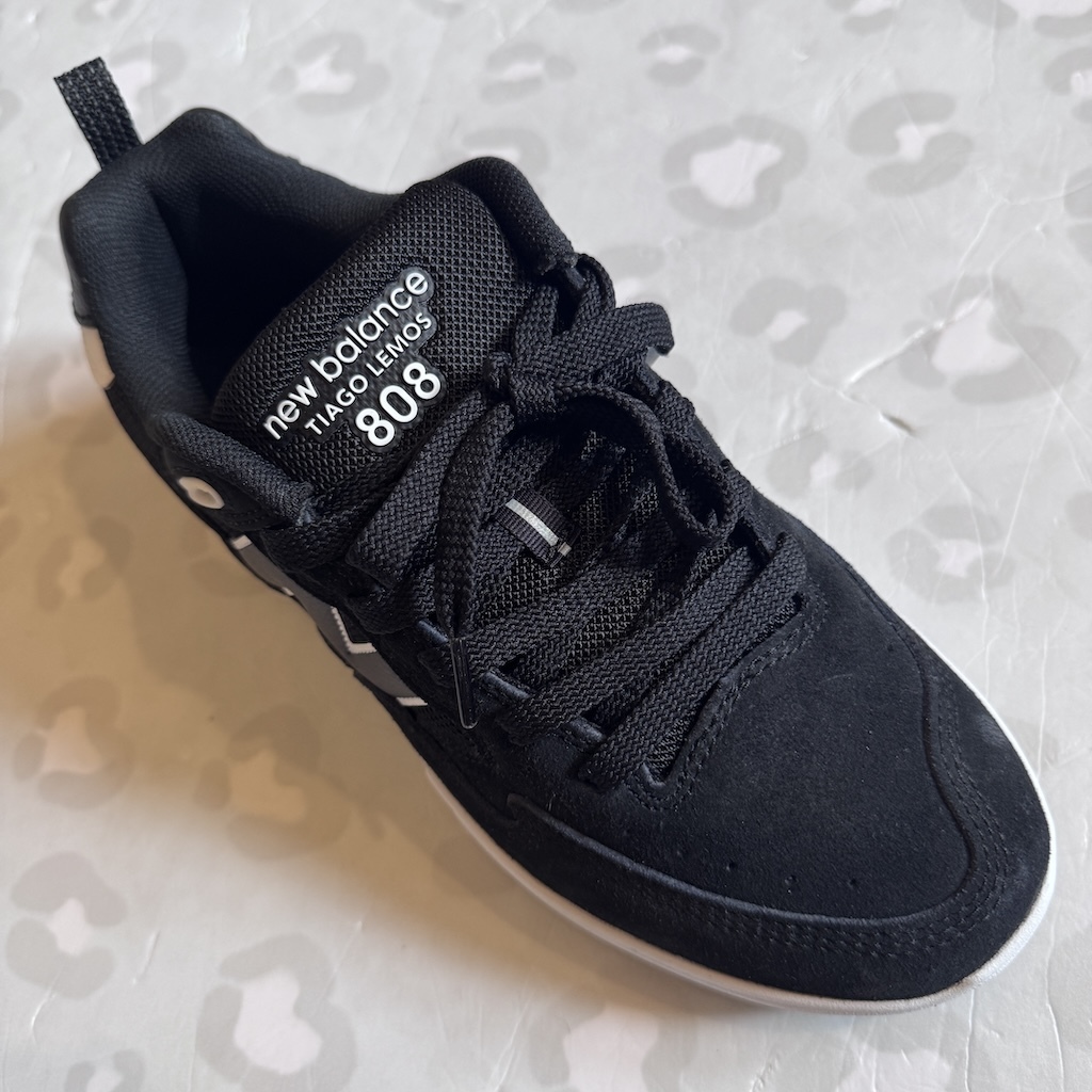 NB NUMERIC - Tiago Lemos 808 (Black / White) Skate Shoes