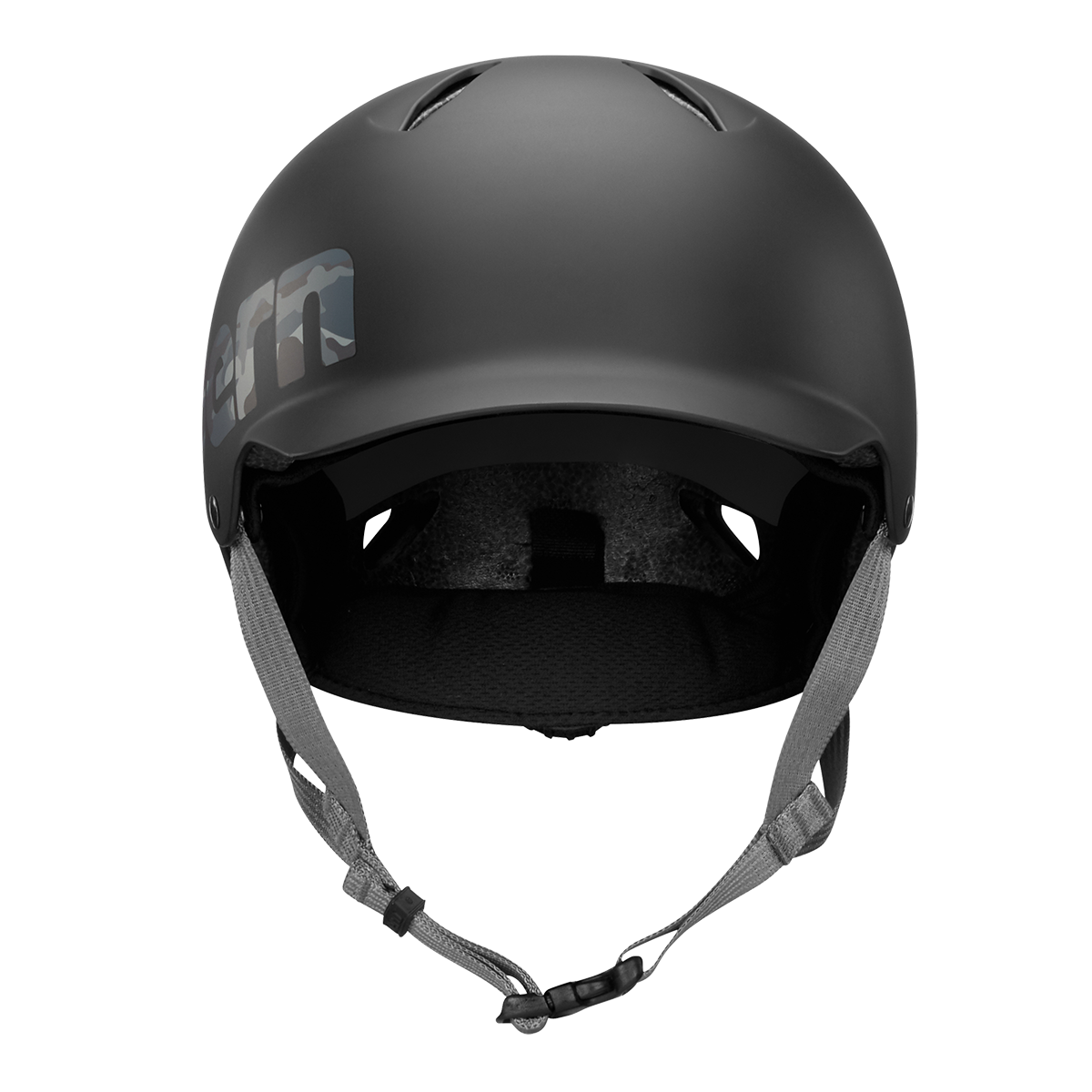 BERN - Bandito Matte Black Camo Logo Helmet