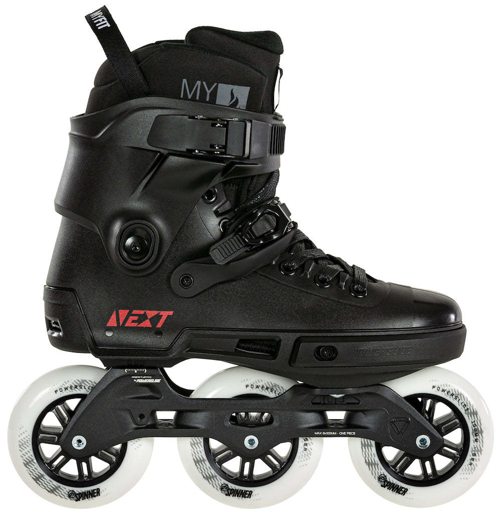 POWERSLIDE - Next Core Black 100 Urban Inline Skates – Wheel Love 