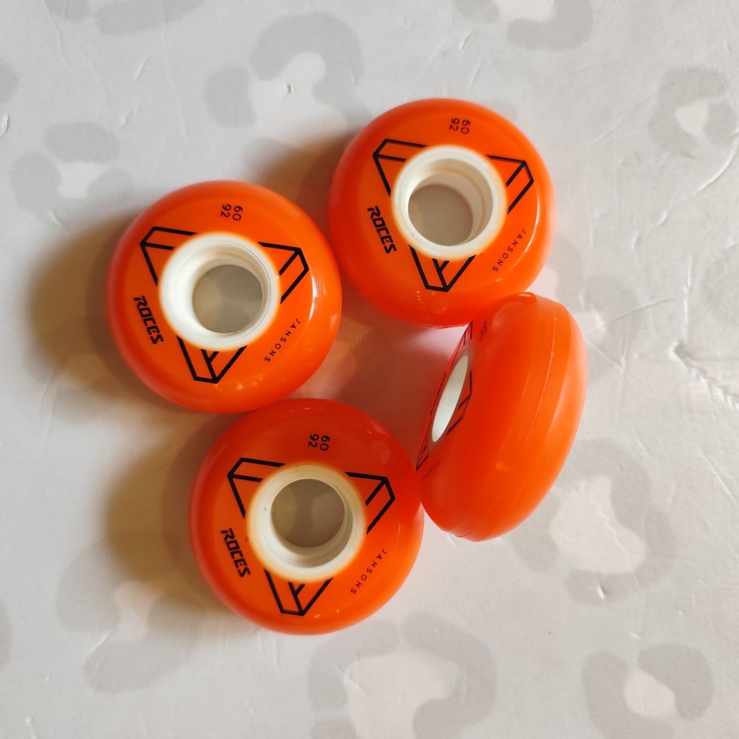ROCES - Orange 60mm/92a Aggressive Inline Skate Wheels