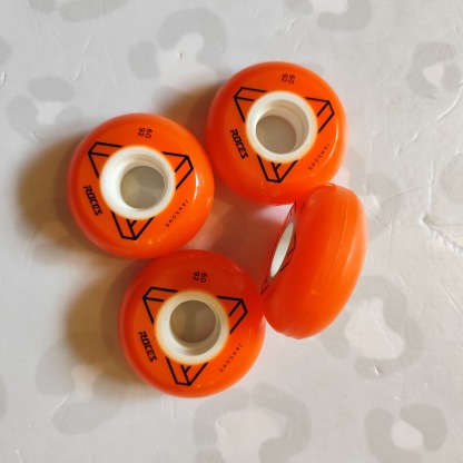 ROCES - Orange 60mm/92a Aggressive Inline Skate Wheels