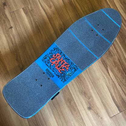 SANTA CRUZ - Stranger Things Knox Hellfire Pit 10.7" Surfskate Skateboard (AKAW! Truckset Custom)