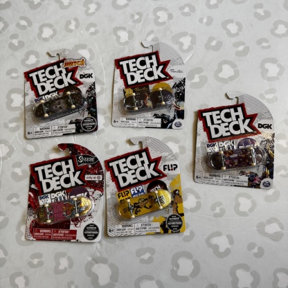 TECH DECK - Plastic Singles 30mm Fingerboard (Set A) 