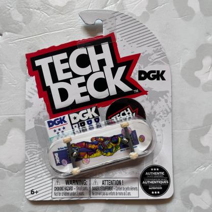 TECH DECK - DC Comics Plastic Single 30mm Fingerboards (Set Alpha)