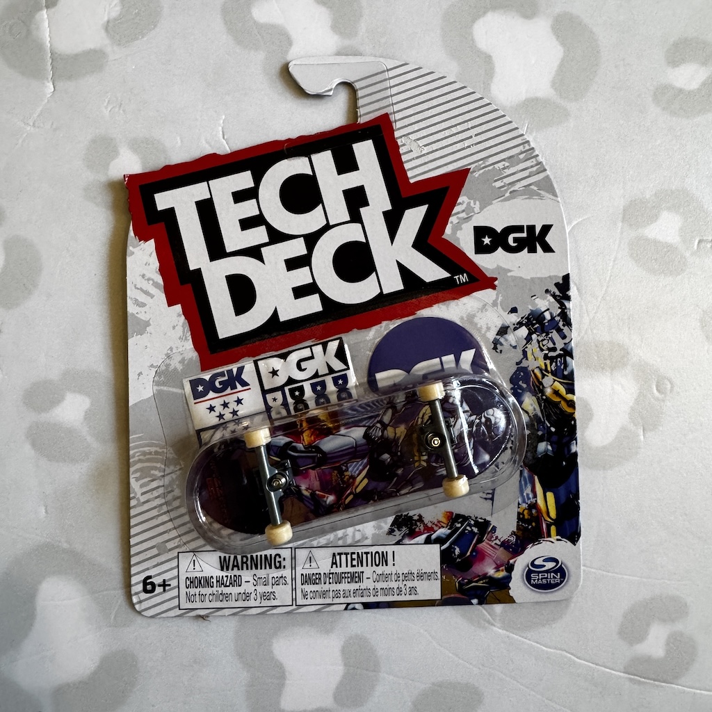 TECH DECK - Plastic Singles 30mm Fingerboard (Set A) 
