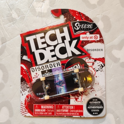 TECH DECK - Plastic Singles 30mm Fingerboard (Set A) 