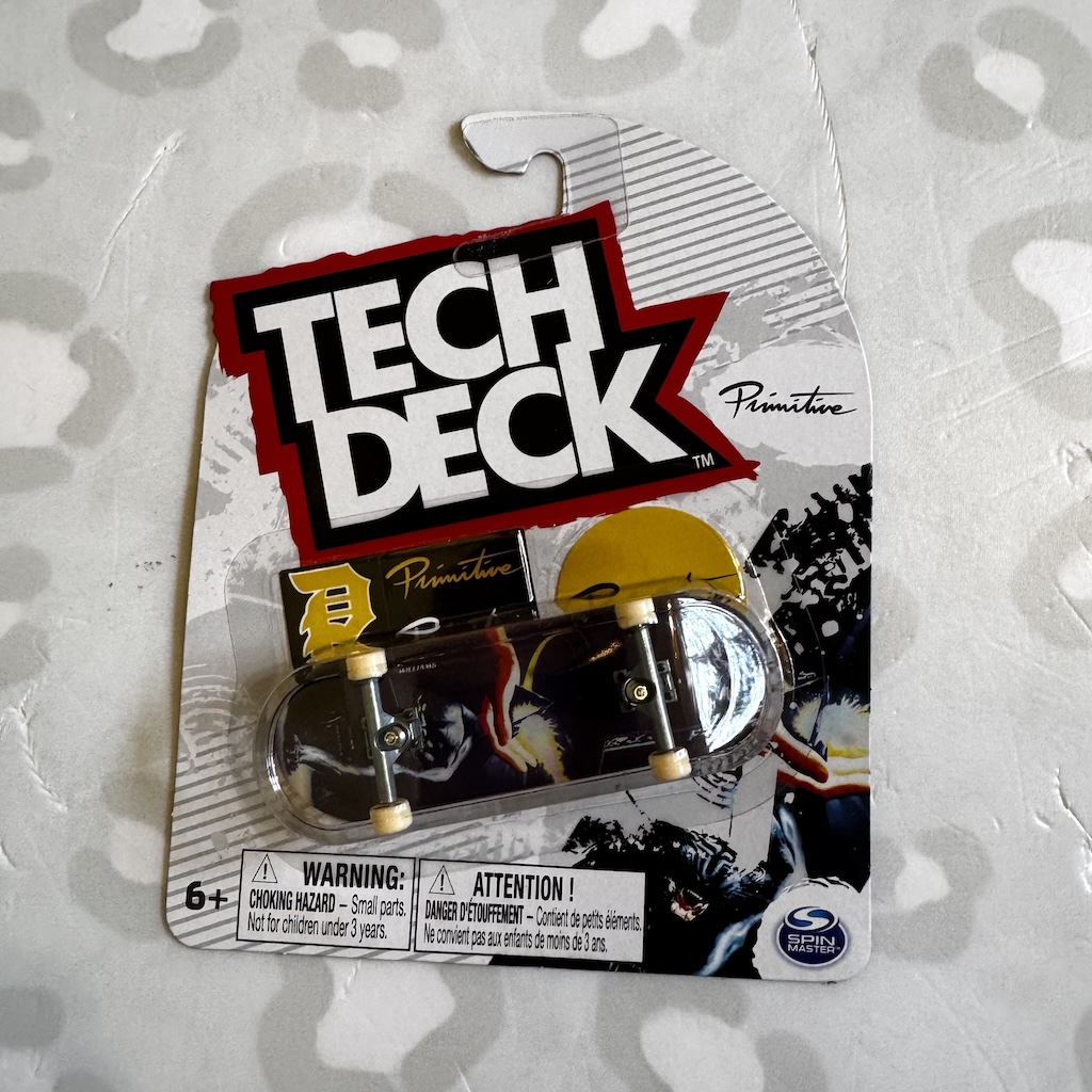 TECH DECK - Plastic Singles 30mm Fingerboard (Set A) 