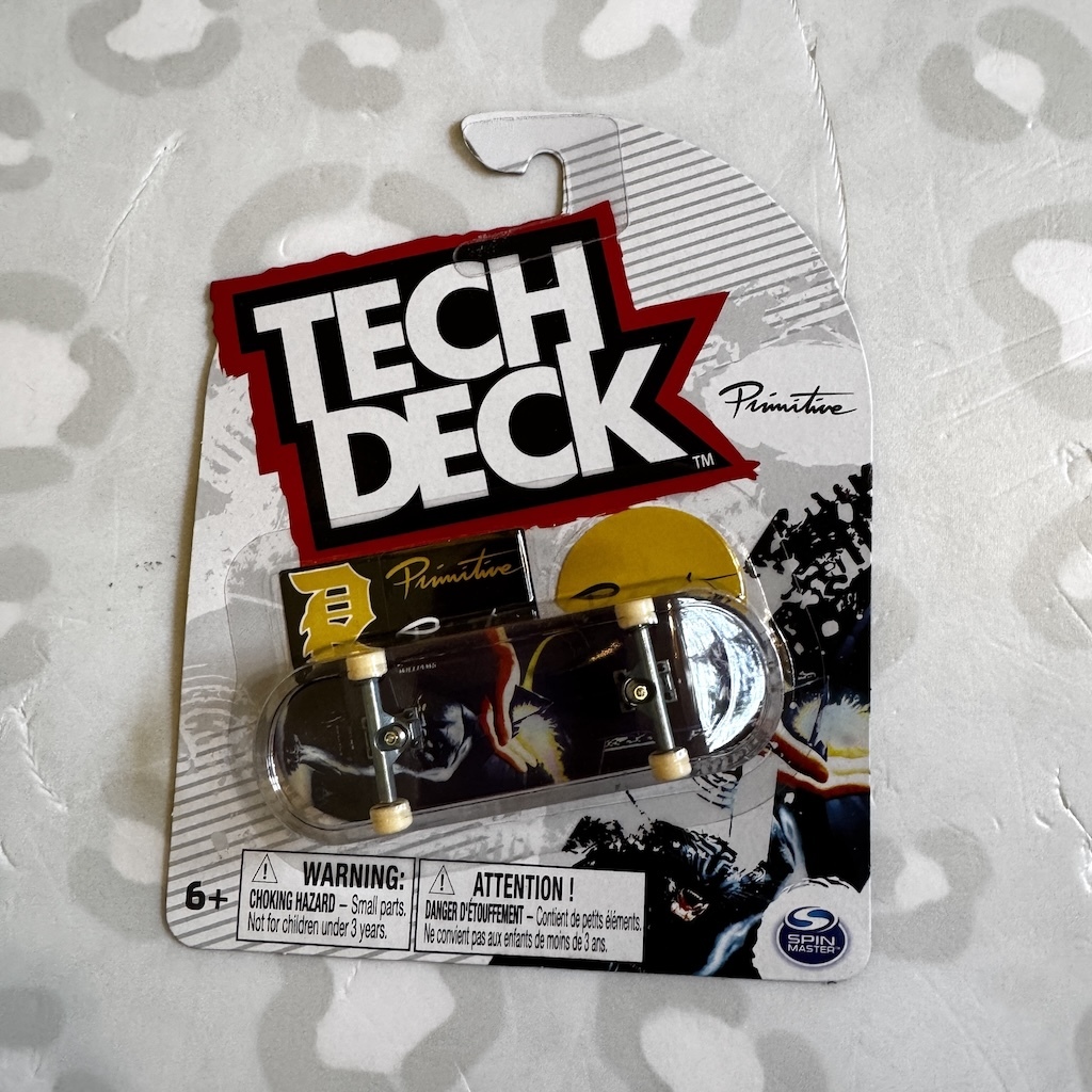 TECH DECK - Plastic Singles 30mm Fingerboard (Set A)