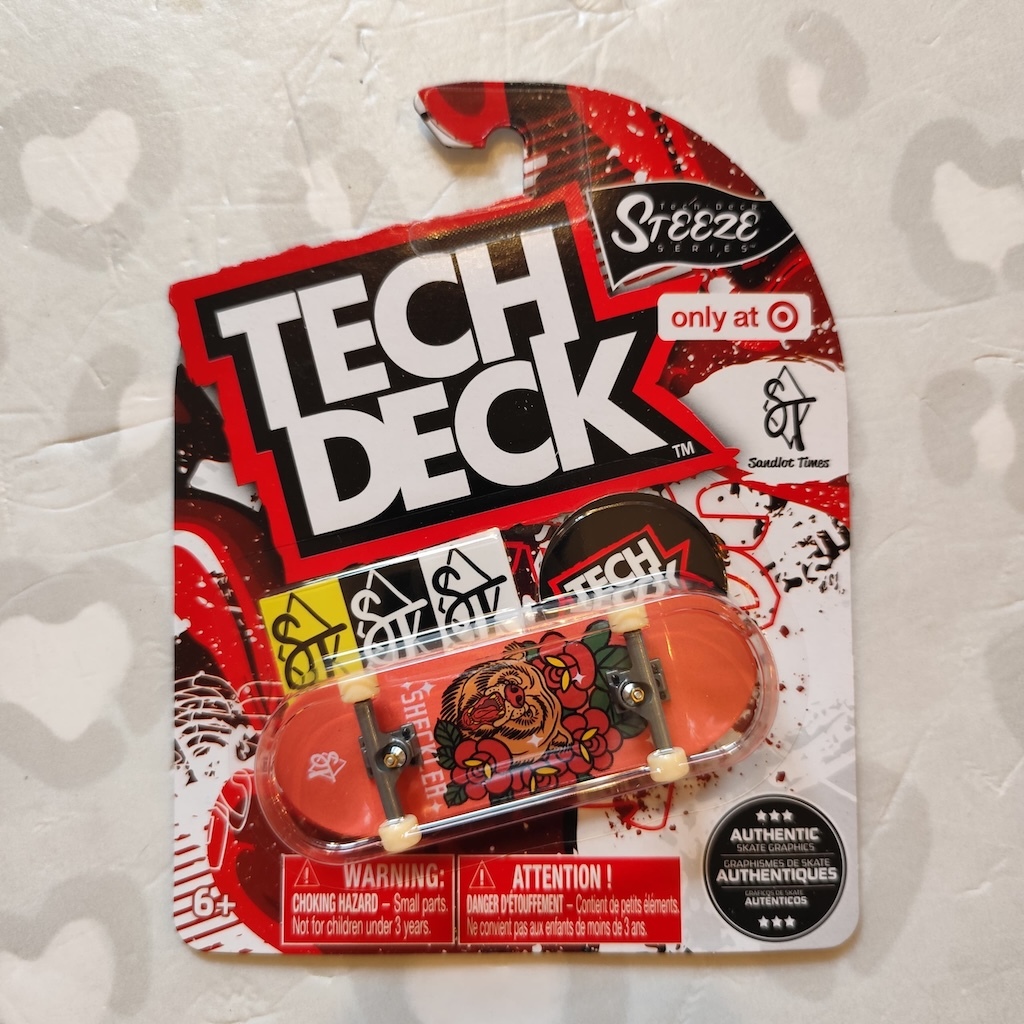 TECH DECK - Plastic Singles 30mm Fingerboard (Set A) 