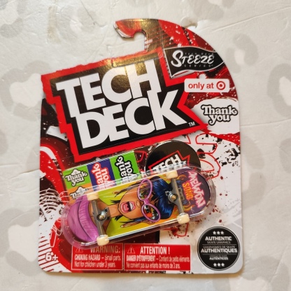 TECH DECK - Plastic Singles 30mm Fingerboard (Set A) 