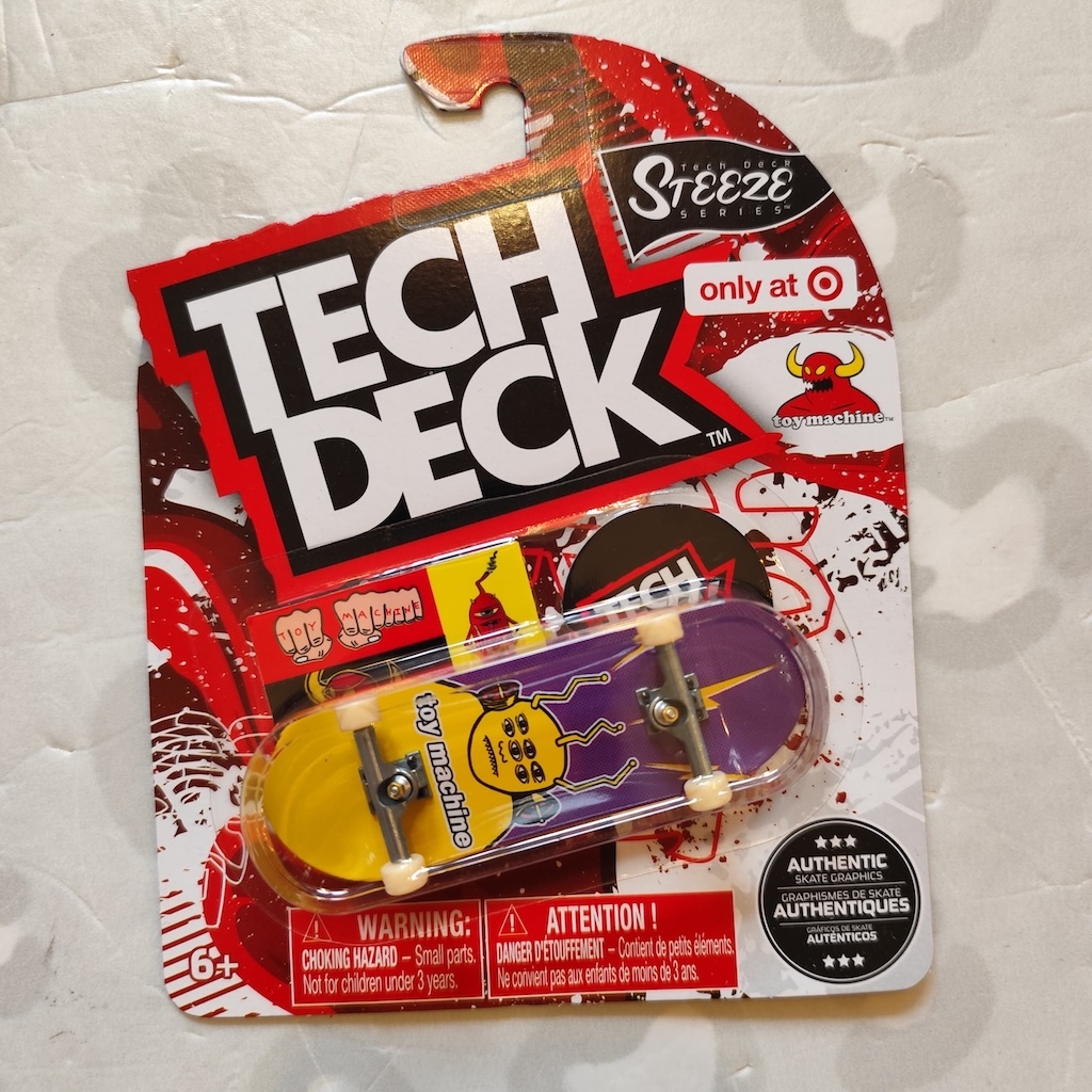 TECH DECK - Plastic Singles 30mm Fingerboard (Set A) 
