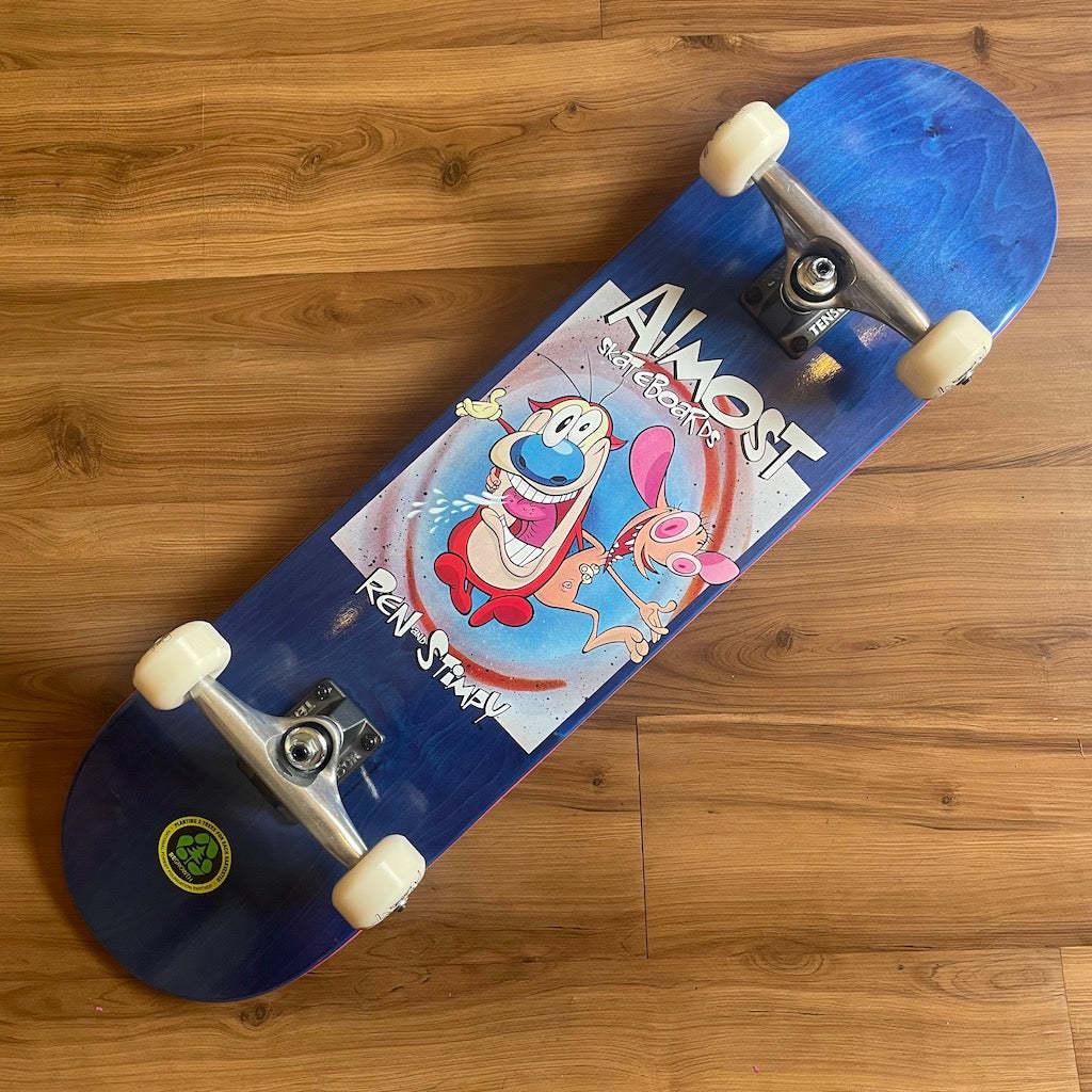 ALMOST - Ren & Stimpy Boxed 8.0" Complete Skateboard