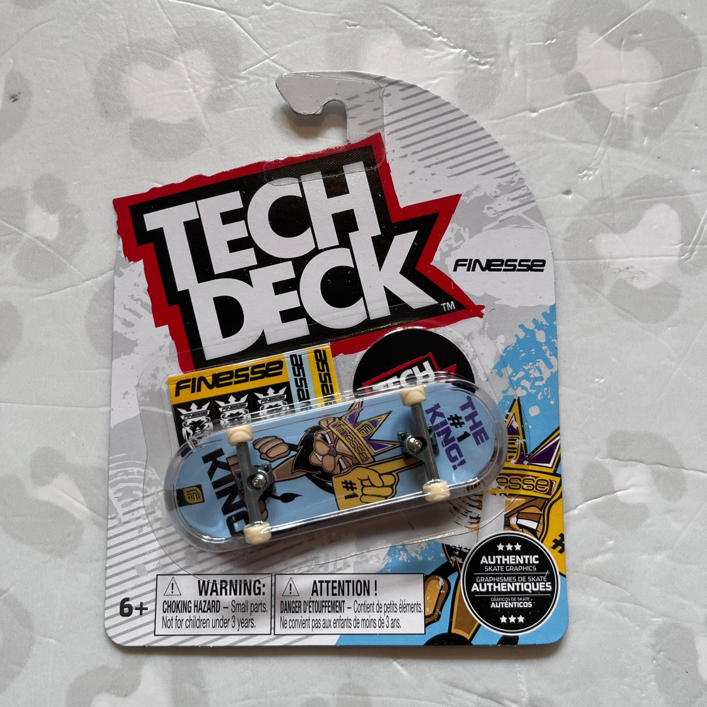 TECH DECK - Plastic Single 30mm Fingerboards (Set Beta)
