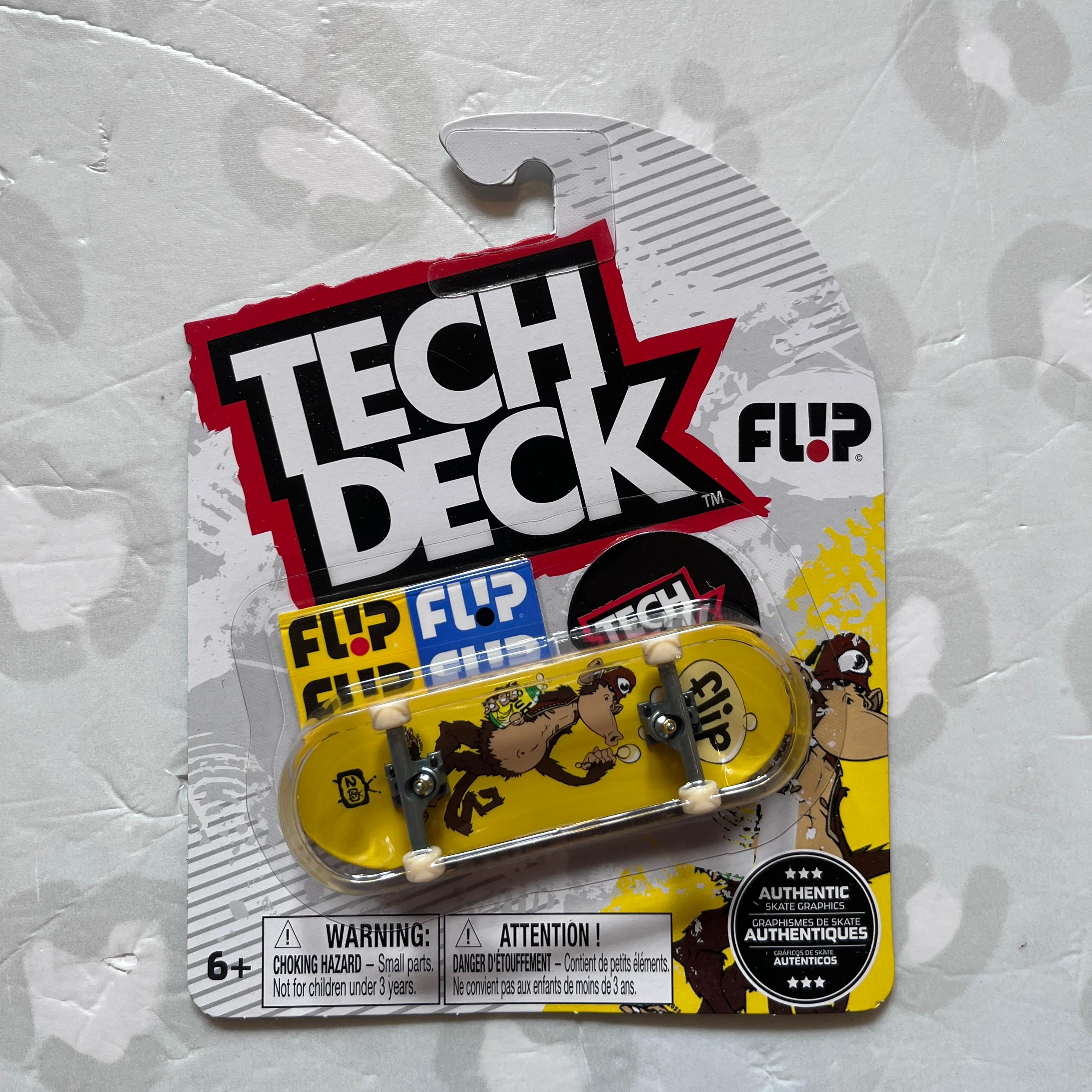 TECH DECK - Plastic Single 30mm Fingerboards (Set Beta)