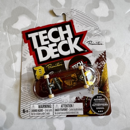 TECH DECK - Plastic Singles 30mm Fingerboard (Set B) 