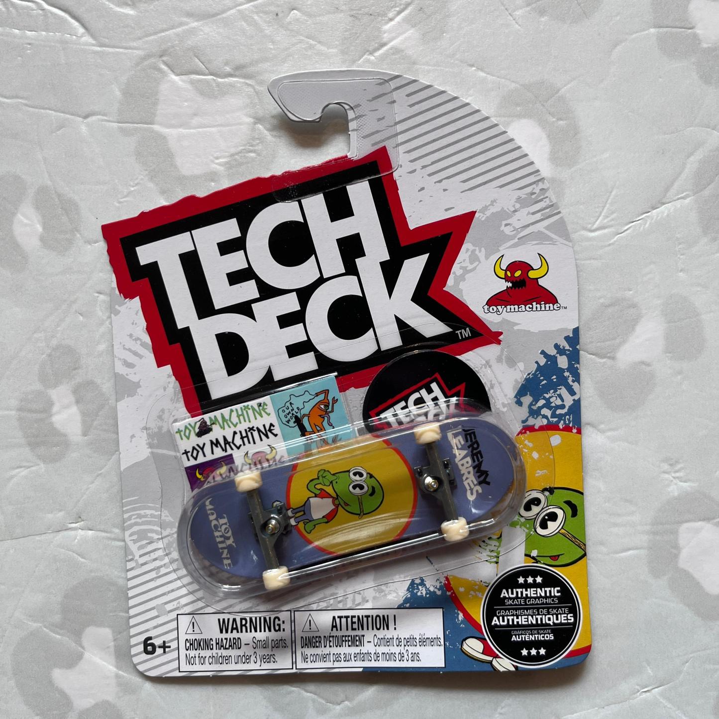 TECH DECK - Plastic Single 30mm Fingerboards (Set Beta)