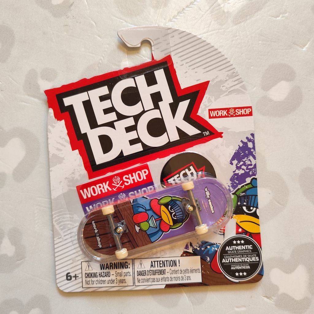 TECH DECK - Plastic Singles 30mm Fingerboard (Set B) 