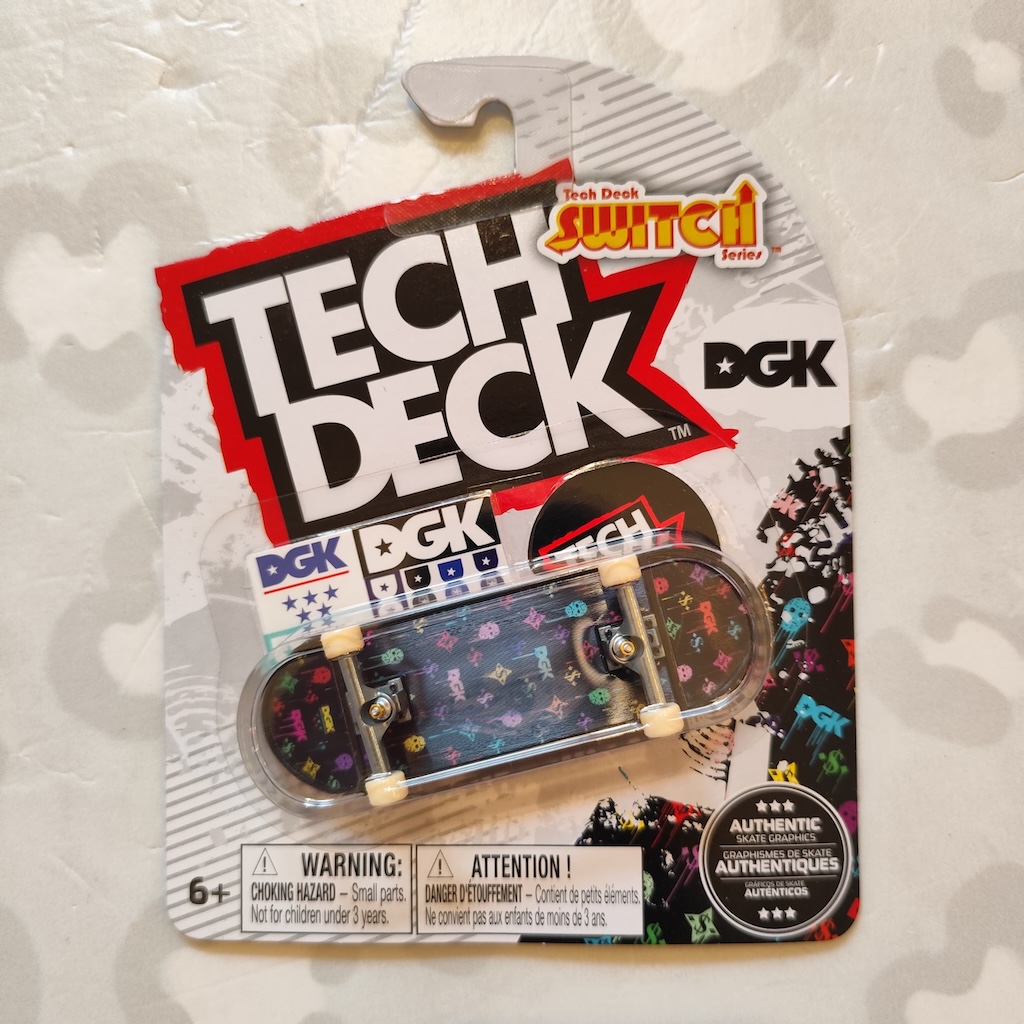 TECH DECK - Plastic Singles 30mm Fingerboard (Set C) 