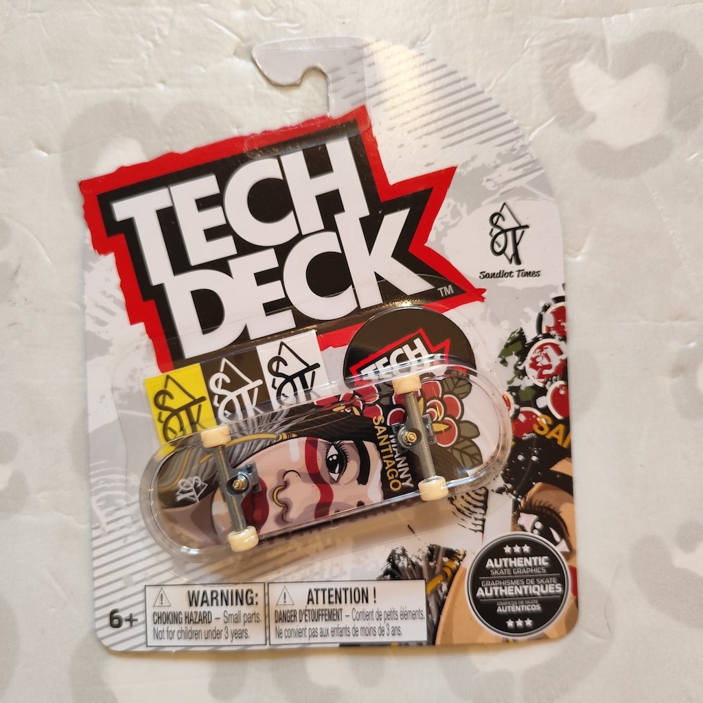 TECH DECK - Plastic Singles 30mm Fingerboard (Set C) 