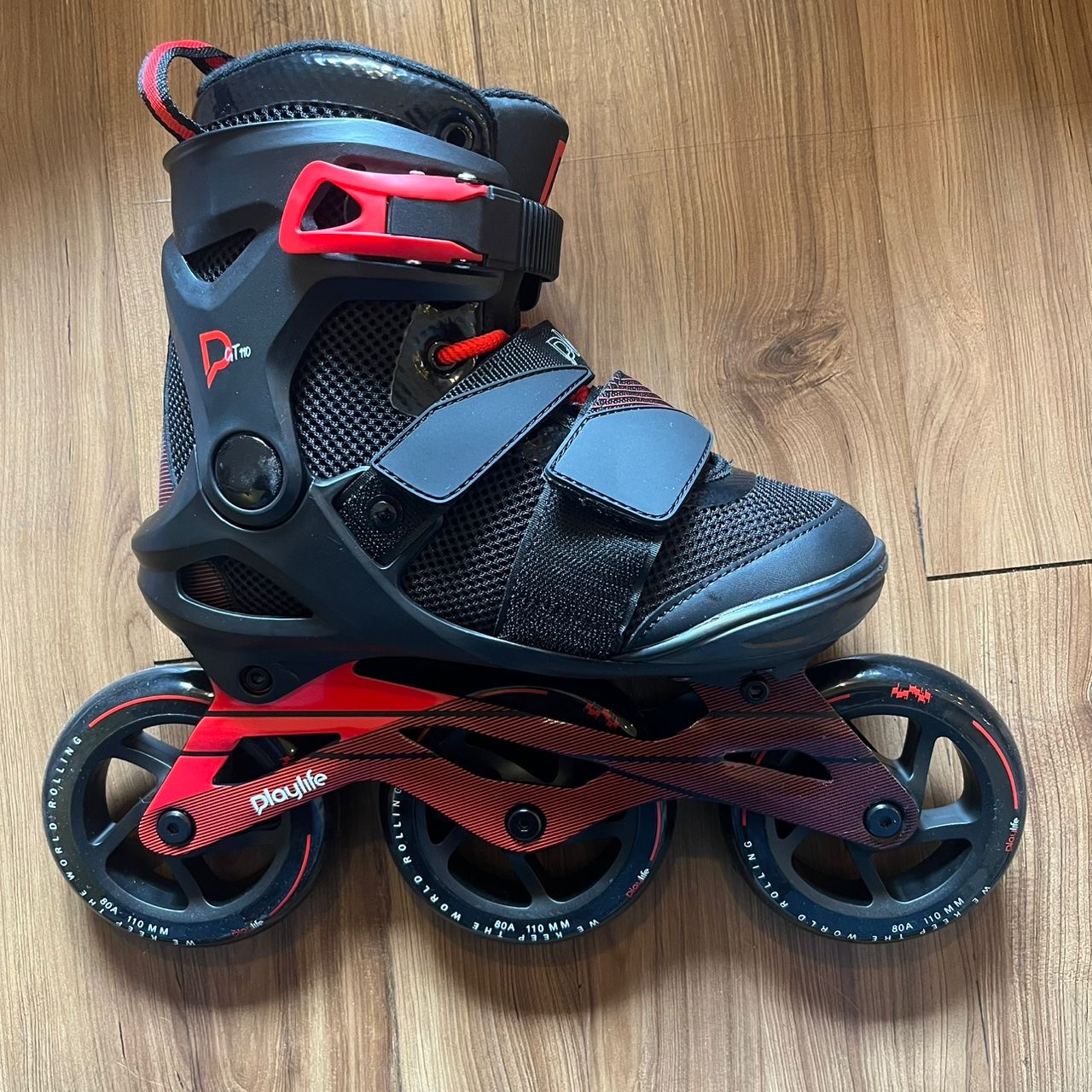 PLAYLIFE - GT Black 110 Fitness Inline Skates (Display Unit D / EU37)