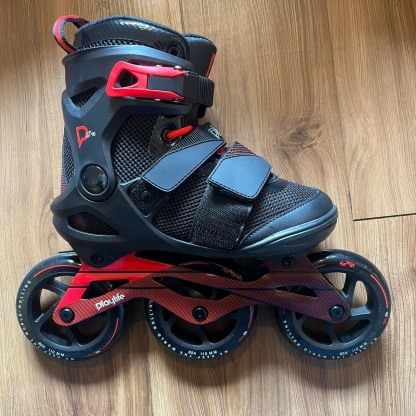 PLAYLIFE - GT Black 110 Fitness Inline Skates (Display Unit D / EU37)
