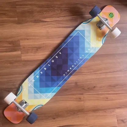 DUSTERS - Wanderlust II Blue 47" Dancing Longboard (Clearance Sale With Free Helmet!)
