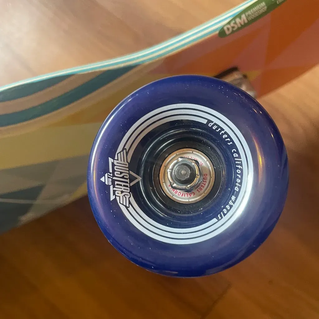 DUSTERS - Wanderlust II Blue 47" Dancing Longboard (Clearance Sale With Free Helmet!)