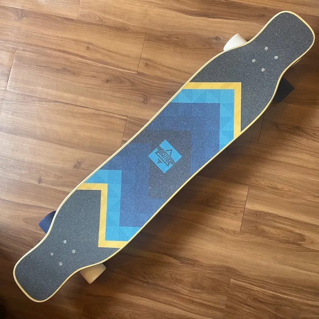 DUSTERS - Wanderlust II Blue 47" Dancing Longboard (Clearance Sale With Free Helmet!)