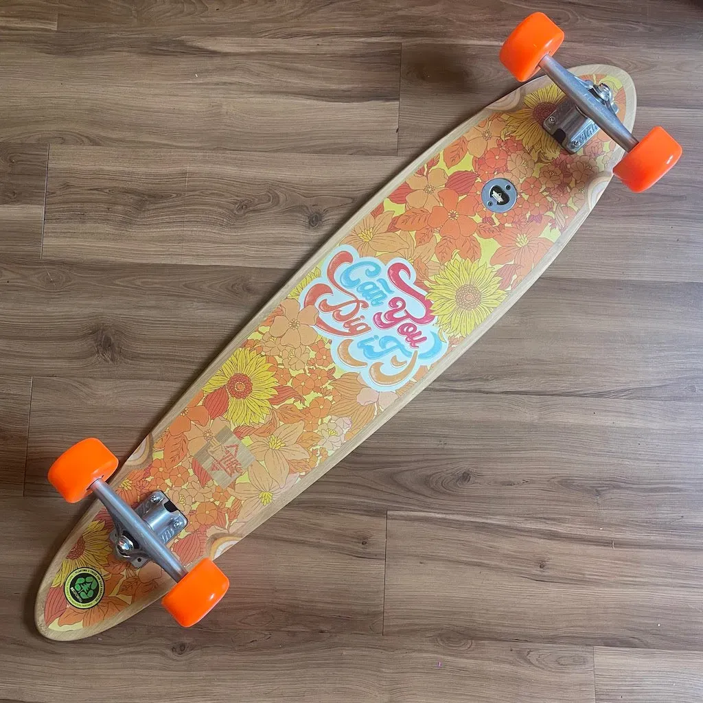 DUSTERS - Dig It 40" Pintail Longboard (Clearance Sale With Free Helmet!)