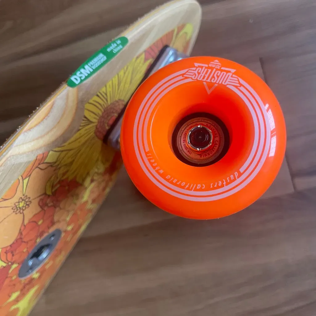DUSTERS - Dig It 40" Pintail Longboard (Clearance Sale With Free Helmet!)
