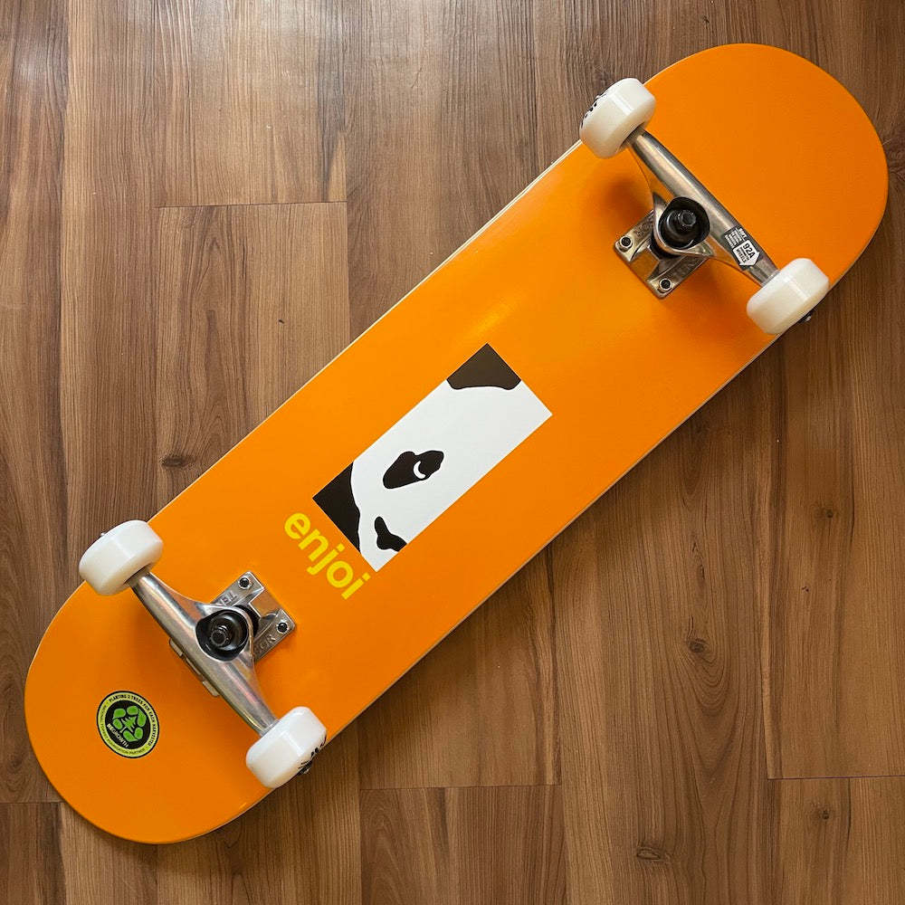 ENJOI - Box Panda (Orange, 8.125") Complete Skateboard
