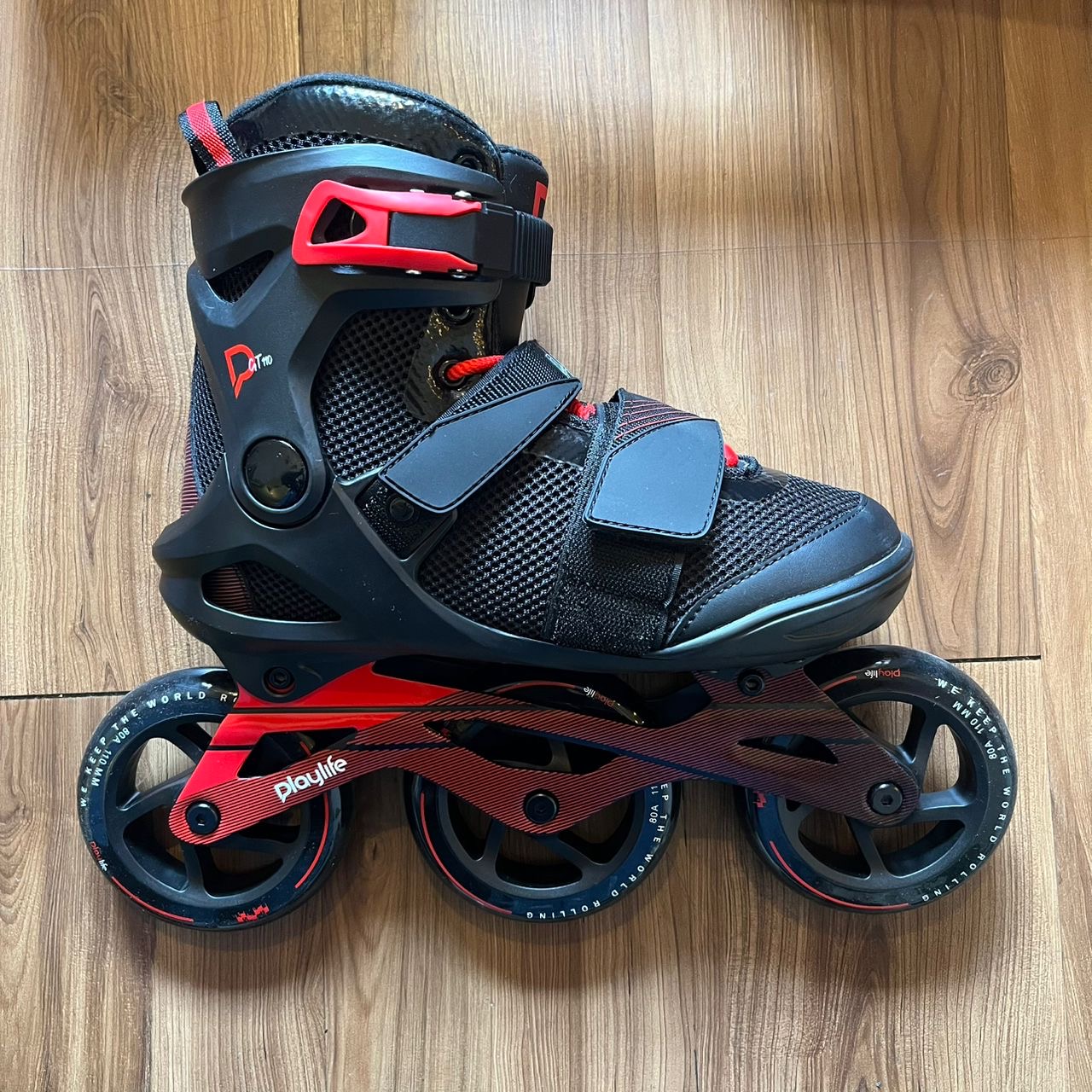 PLAYLIFE - GT Black 110 Fitness Inline Skates (Display Unit G / EU40)