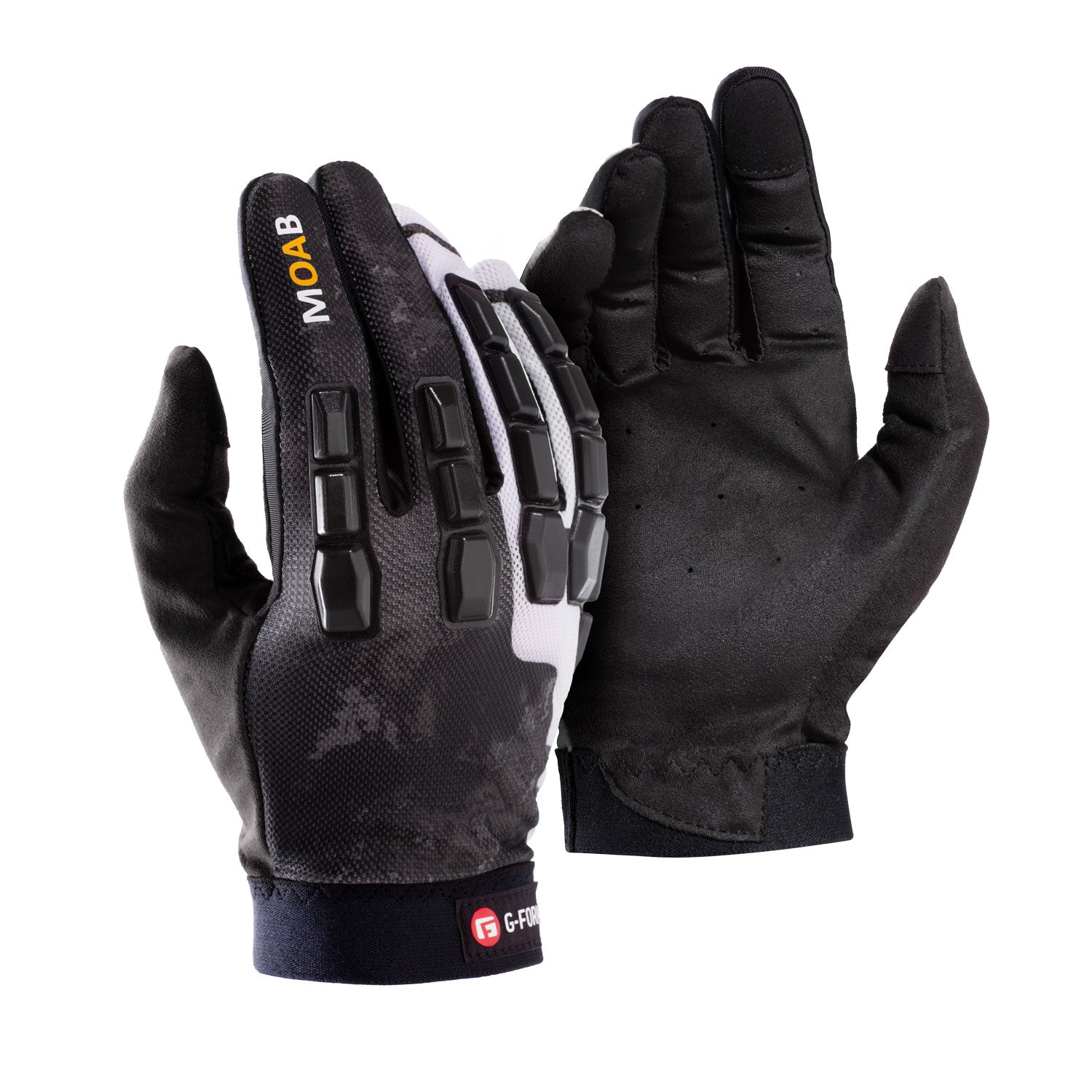 G-FORM - Moab Protective Gloves Black/ White