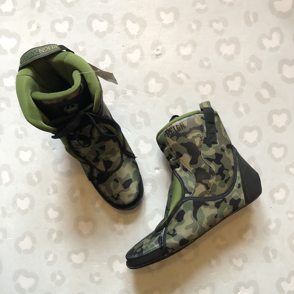 REIGN - V3 Camo Olive Green Inline Skate Liners