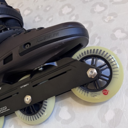 POWERSLIDE - Next Brown 3x110 Combat Frames Urban Inline Skates (Custom Setup)