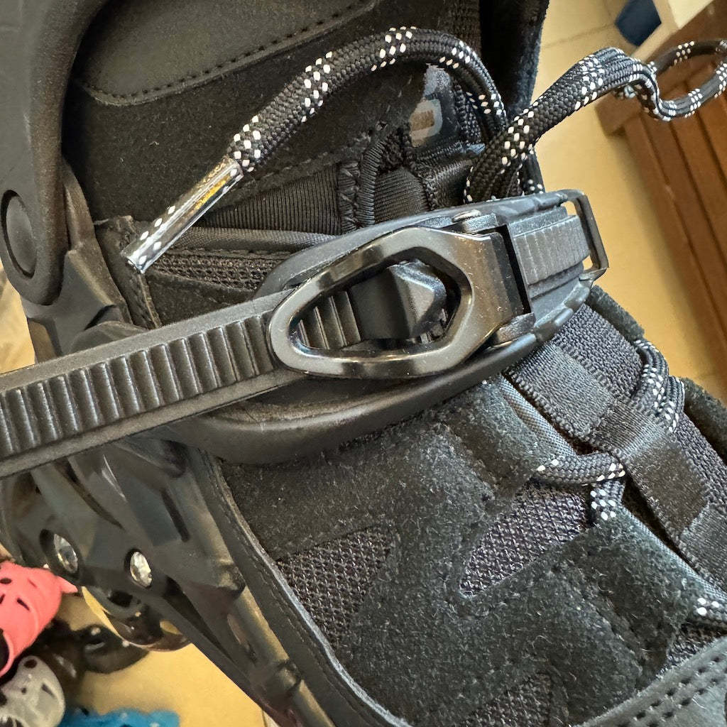 POWERSLIDE - Time Silver Ratchet Urban Inline Skate Buckle