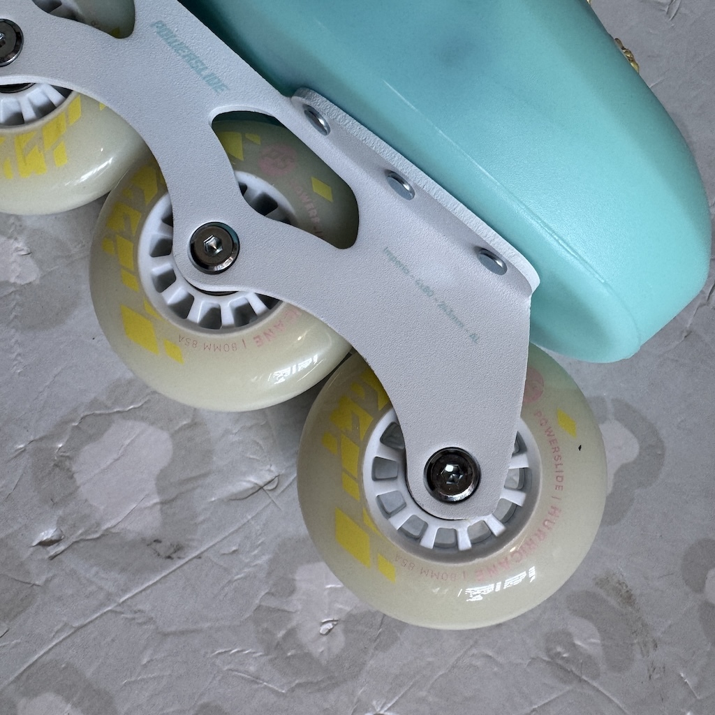 POWERSLIDE - Zoom Baby Blue 80 Urban Inline Skates