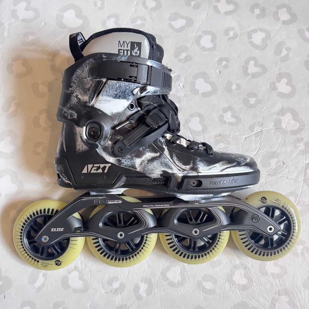 POWERSLIDE - Next Noir 4x110mm Road Urban Inline Skates