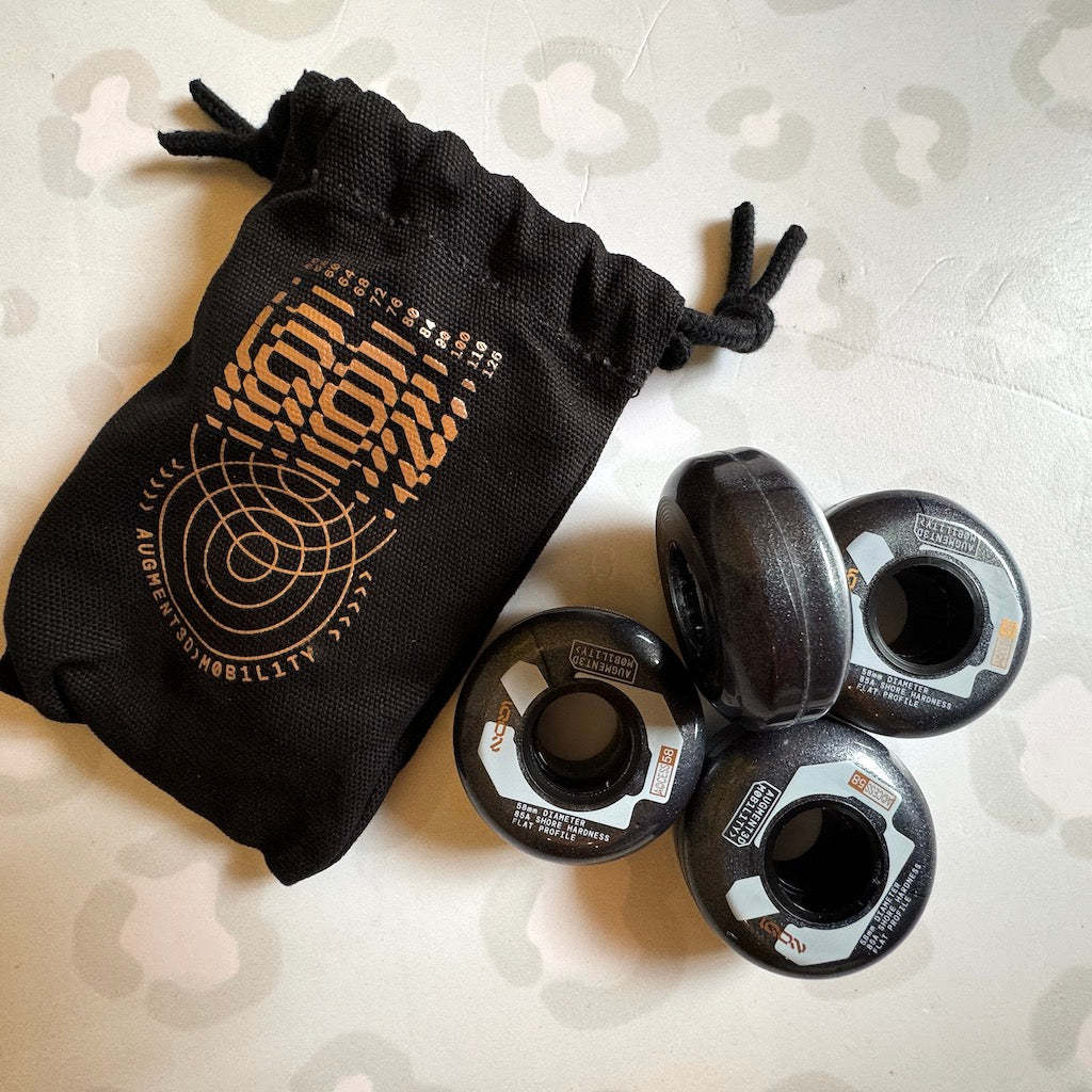 IQON - Dark Grey 58mm/85a Access Aggressive Inline Skate Wheels