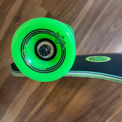 DUSTERS - Channel Snakeskin Green 38" Complete Longboards