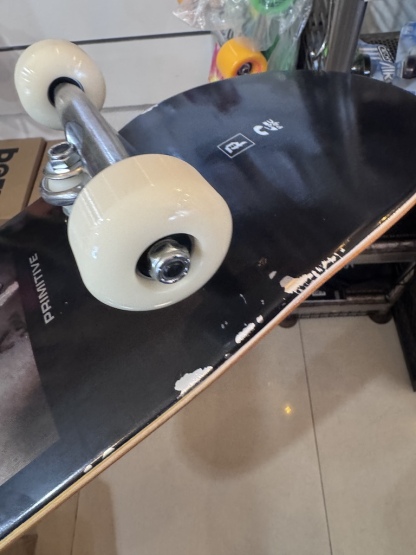 PRIMITIVE - Tupac Platinum 8.25" Complete Skateboard (Tensor + Thrasher Promo)