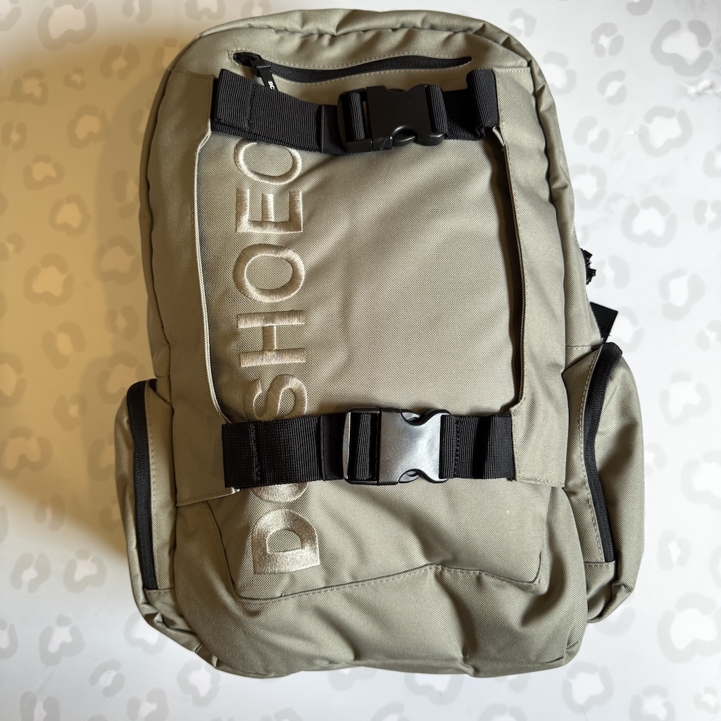 DC SHOES - Chalkers 4 (Black / Teal) Skateboard Backpack