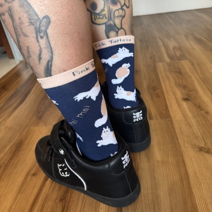 WHEEL LOVE - Mei Mei Pro Socks (Collabo With Pink Tattoos) 