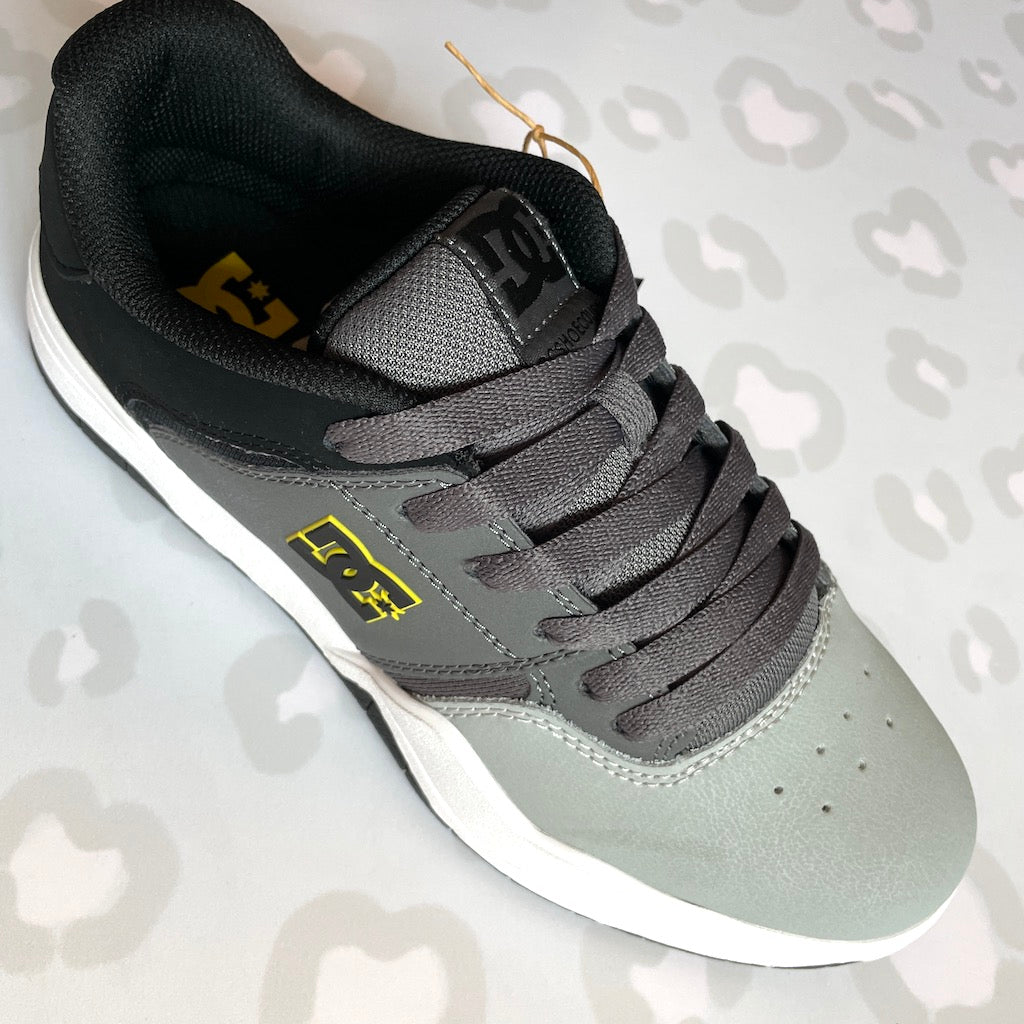 DC SHOES - Central M (Black/Grey/Yellow) Skate Shoes