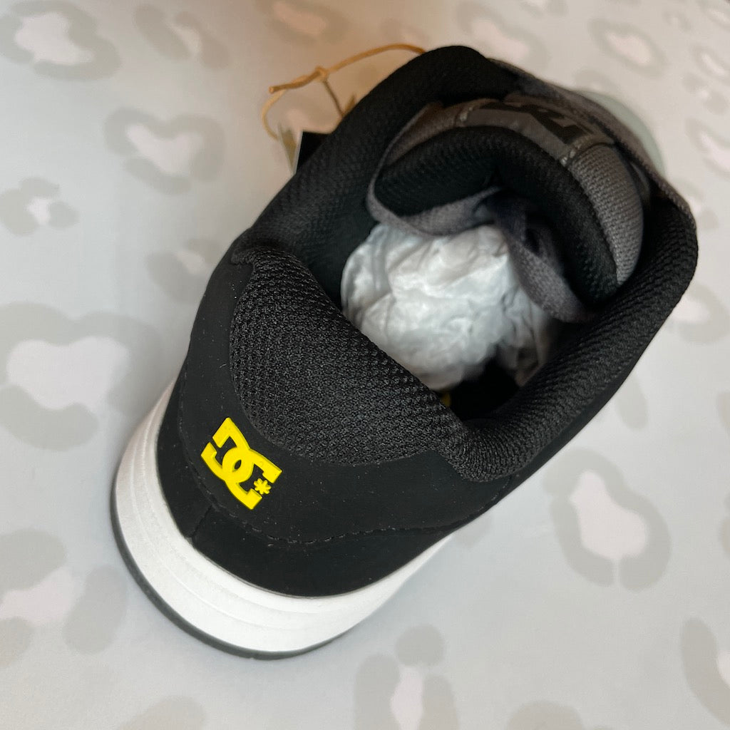 DC SHOES - Central M (Black/Grey/Yellow) Skate Shoes