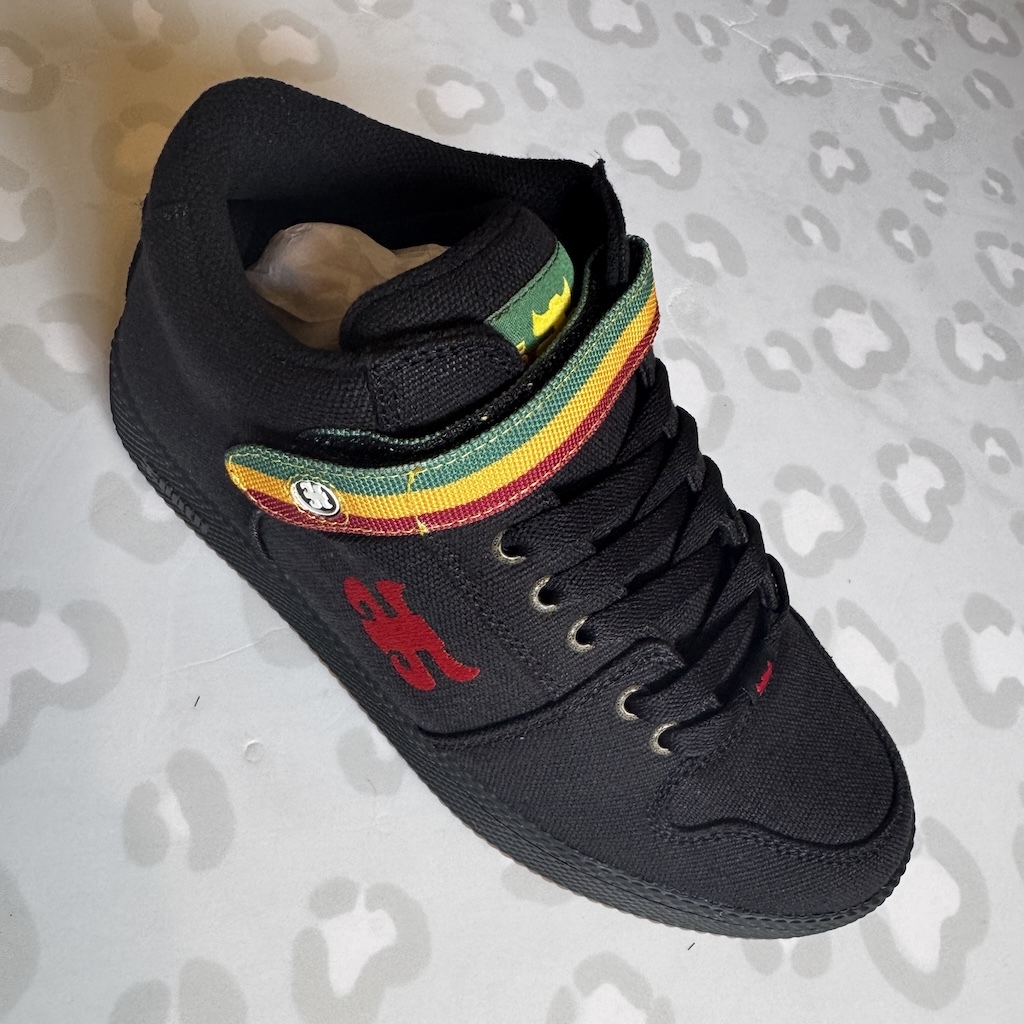 IPATH - Grasshopper (Black Hemp Rasta) Skate Shoes