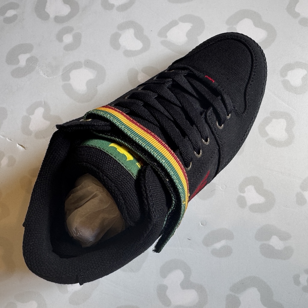 IPATH - Grasshopper (Black Hemp Rasta) Skate Shoes