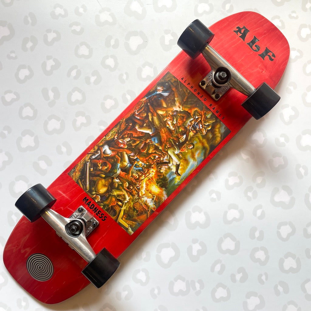 MADNESS - Alphonzo Revolt R7 8.38" Complete Cruiser Shaped Skateboard