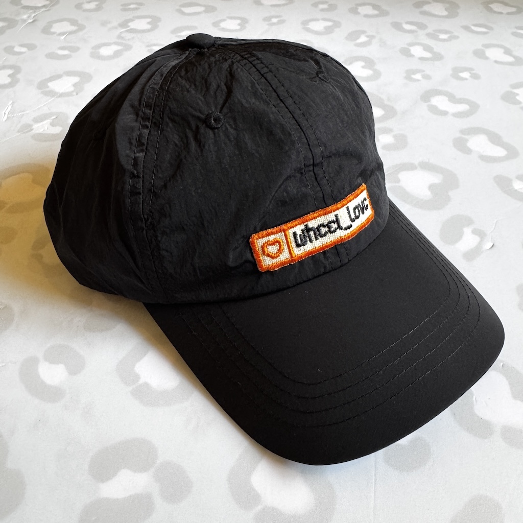 WHEEL LOVE Bar Logo Quick Dry Cap Wheel Love