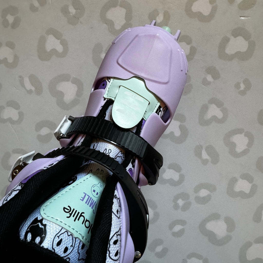 PLAYLIFE - Smile Lilac Adjustable Kids Inline Skates